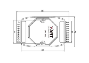 Module <span class=keywords><strong>RS485</strong></span> standard Module de sortie analogique <span class=keywords><strong>4</strong></span> canaux pour station de champ pétrolier - Product Image 5