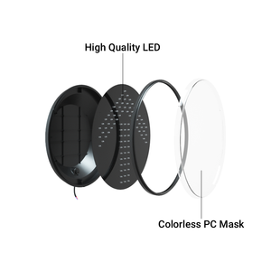 Gran oferta, plástico duradero y Material <span class=keywords><strong>de</strong></span> PC, Panel <span class=keywords><strong>de</strong></span> <span class=keywords><strong>luz</strong></span> <span class=keywords><strong>de</strong></span> advertencia <span class=keywords><strong>de</strong></span> tráfico LED amarillo, <span class=keywords><strong>precio</strong></span> <span class=keywords><strong>de</strong></span> fábrica, clasificación IP65 para seguridad vial - Product Image 4