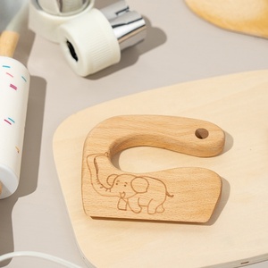 Lot de 10 ustensiles de <span class=keywords><strong>cuisine</strong></span> en bois pour enfants, jeu d'imitation, comprenant couteau, planche à découper, légumes et fruits, pour les 0-24 <span class=keywords><strong>mois</strong></span>, éducatif - Product Image 4