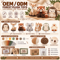 Peluche personnalisée Kawaii animaux marins, jouets en peluche doux, baleine, dauphin, pieuvre, phoque, crabe, cadeau pour enfants, OEM ODM
