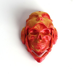 Llavero Mecánico de Calavera de Halloween OEM, Adorno con Diseño Impreso en 3D, Figuras Decorativas, Plástico Ecológico - Product Image 6