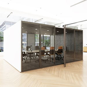Cabine acoustique en acier insonorisée portable pour bureau, cabine téléphonique, cabine d'enregistrement pour l'apprentissage - Product Image 6