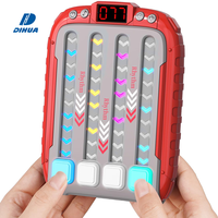 Permainan Ritme Musik dengan Tombol Reaksi, Lampu & Suara, Permainan Tekan Cepat Genggam untuk Anak-Anak, Mainan Fidget, Tantangan Keterampilan