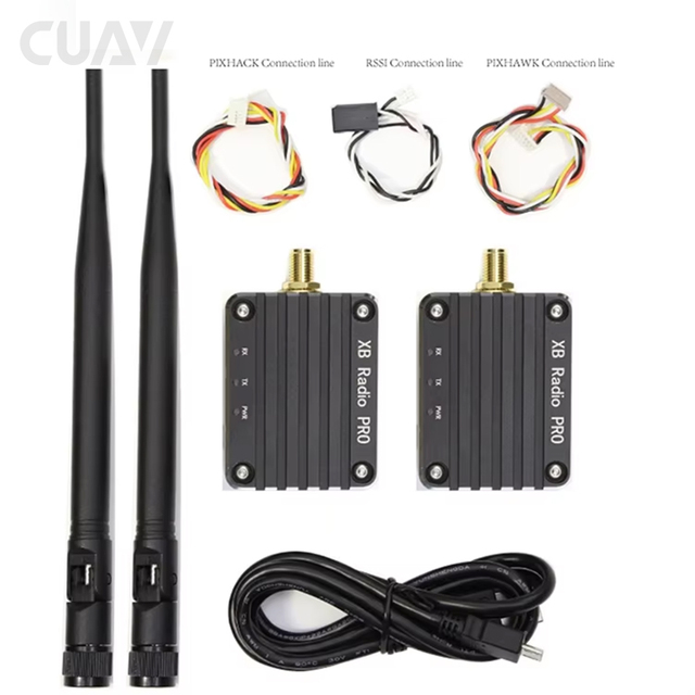 Hot CUAV XB Radio Pro Telemetry RF Module for Drones Secure Data Link Best Data Transmission Module for Commercial Drones
