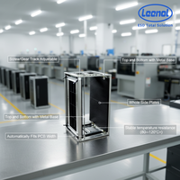 Leenol ESD SMT Magazine Rack, support de stockage antistatique réglable pour cartes PCB, pour ligne de production SMT, machine de chargement de cartes PCB