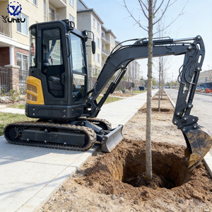 משלוח חינם מחפרים זחליליים מיני חדשים 3.5-4 טון עם מנוע Euro 5 EPA מחיר סיטונאי מהמפעל מחפר מיני למכירה - Product Image 1