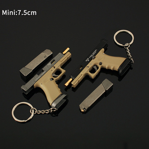 Súng Keychain TTI Keychain đạn Quà Tặng kim loại đồ chơi súng mô hình trang trí tinh tế thực tế Tạp Chí - Product Image 1