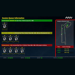 Système de chronométrage de course de karting avancé avec positionnement GPS, chronométrage de tour haute précision pour les championnats de karting professionnels - Product Image 1