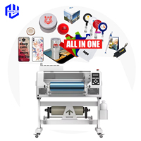 Impresora UV DTF A3 de 60 cm y de cama plana con tinta UV, rollo a rollo automático para pequeños calcomanías, tazas y transferencias de bordado 3D