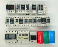 Meter Energi Digital Industri Multifungsi 6IN1 Satu Fasa untuk Rel, Pengukur Tegangan Arus Energi LCD AC D52-2066-KY