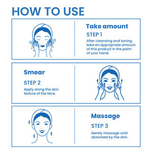 Özel etiket cilt bakım ürünleri mavi bakır peptid Anti Aging yüz Serum parlatıcı kaldırma tamir yüz için kompakt - Product Image 6