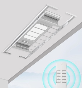 Tendedero eléctrico inteligente con control remoto, elevación totalmente automática, telescópico, con control por voz, para balcones domésticos. - Product Image 4