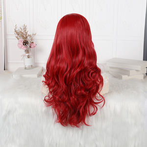 Peluca <span class=keywords><strong>de</strong></span> Cosplay <span class=keywords><strong>de</strong></span> <span class=keywords><strong>Ariel</strong></span> <span class=keywords><strong>de</strong></span> <span class=keywords><strong>Color</strong></span> Rojo <span class=keywords><strong>de</strong></span> Ainizi <span class=keywords><strong>de</strong></span> <span class=keywords><strong>la</strong></span> <span class=keywords><strong>Sirenita</strong></span> para Halloween - Product Image 5