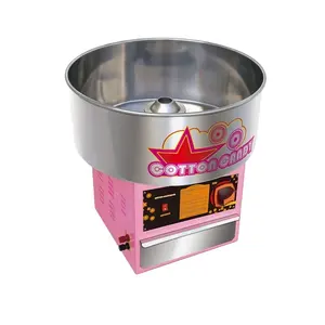 COMMERCIAL GAS COTTON CANDY MASCHINE CANDY FLOSS MASCHINE MIT ZUCKER FACH