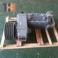 HYCW14m3 Fabricación China Compresor de cemento sin aceite Bomba de compresor de cemento a granel accionada por PTO con polea para la venta