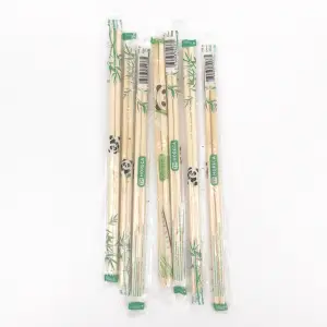 Di alta qualità stile classico usa e getta di bambù doppio stuzzicadenti con guarnizione completa OPP imballaggio di carta