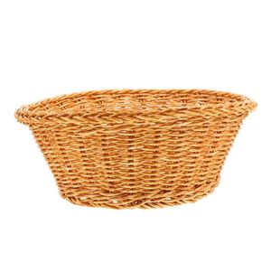 Rustica Vintage Multi-funzionale cesti di pane rotondo Rattan naturale tessuto per la casa organizzazione di uso della tabella di conservazione - Product Image 1