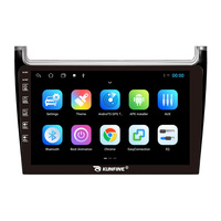 Pour VW POLO 2008-2019, autoradio Android 9 pouces, double DIN, Octa-Core, Quad, GPS, navigation