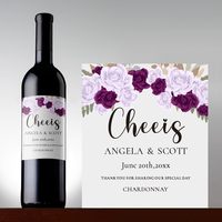 Personnalisation sur mesure, étiquettes de bouteille adhésives amovibles de haute qualité, rouleau d'étiquettes de bouteille, étiquettes de bouteille de vin rouge