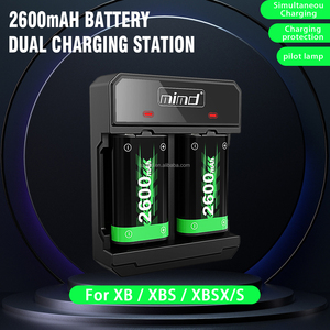 Dernier support de charge rapide 2600mAh chargeur de batterie rechargeable pour <span class=keywords><strong>Xbox</strong></span> <span class=keywords><strong>Series</strong></span> pour manette sans fil <span class=keywords><strong>Xbox</strong></span> One/<span class=keywords><strong>S</strong></span>/X/Elite - Product Image 4