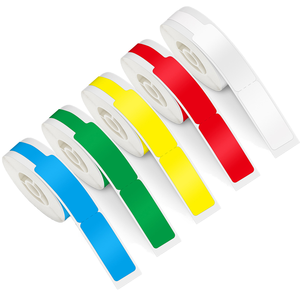 For D11/D110 Waterproof Thermal Adhesive Stickers <b>Transparent</b> Paper Rolls White Cable <b>Labels</b> for Office Home Use - Product Image 1