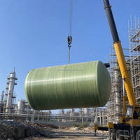 Réservoir isolé résistant à la corrosion, réservoir de stockage en FRP pour stockage à température contrôlée