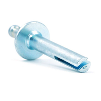 Acier au carbone Class4.8 8.8 10.9 12.9 Galvanisé Zingué Plat Rond Tête Fraisée Rivets D'entraînement Rivet Aveugle Pop Rivet