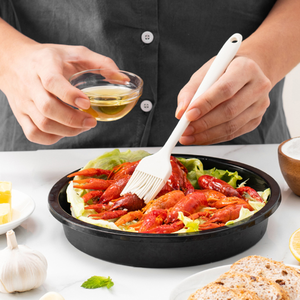 Ensemble de spatules à crème en silicone avec pinceau à huile, lavable au lave-vaisselle et durable, outils de pâtisserie et de boulangerie pour les boulangers amateurs - Product Image 4