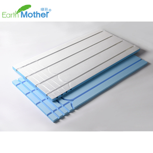 Moderne Piastre Riscaldanti <span class=keywords><strong>a</strong></span> <span class=keywords><strong>Pavimento</strong></span> Idronico in Alluminio Earthmother XPS300 200 Micron 1200x600x25mm con Scanalature in XPS Classe B Europa - Product Image 5