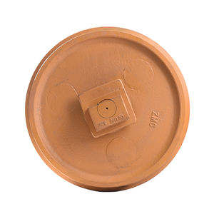 SH120 ZMC 45Mn 建設機械掘削機アイドラーアセンブリホイールローラーガイドトラックフロントアイドラースペアパーツ - Product Image 1