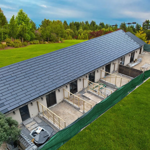 Sangobuild BIPV New 80watt <span class=keywords><strong>Sol</strong></span> tetto tegole solari generazione di energia casa tetto pannelli solari - Product Image 2