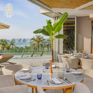 Premium impermeable moderno patio al aire libre conjunto para Ritz-Carlton Infinity Poolside - Product Image 2