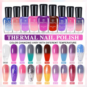 7ml Thermal Gradient Nail Polish Warm Tone Temperature Change Water Permeable Non-Baking Manicure Polish - Product Image 2