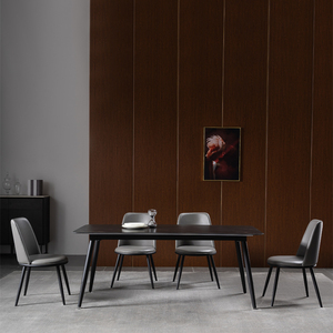 Hotel in legno dorato ristorante Cafe casa <span class=keywords><strong>soggiorno</strong></span> mobili da pranzo <span class=keywords><strong>con</strong></span> sedie set tavolo - Product Image 5
