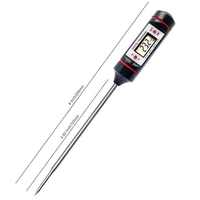 Thermomètre numérique intelligent sans fil à lecture instantanée pour barbecue, étanche, en plastique, instrument de mesure de température pour la cuisine