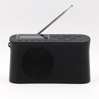 Radio TFT Dab Radio Fm Am Radio numérique portable avec sortie jack pour téléphone portable