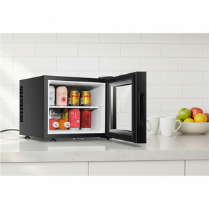 20L <strong>Fridge</strong> Freezers Electric Office <strong>Fridge</strong> Refrigerator <strong>12v</strong> Hotel Bedroom Mini <strong>Fridge</strong> Compact Refrigerators Cooler GBC-20CF - Product Image 1