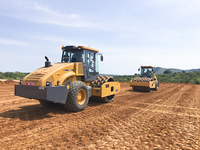 Compacteur routier à tambour unique xs183, modèle très demandé, 18 tonnes