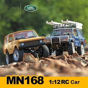 MN 168 1/12 Rover Classic 1970 2-Türer Modellauto 2,4G 4WD Beleuchtung Schlamm-Trail Funkfernsteuerung RC Crawler Truck RTR Lizenziertes Spielzeug - Product Image 4