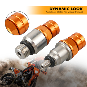 Soupapes de purge de fourche pneumatique NICECNC 4x0.7 & 8x1.0 pour <span class=keywords><strong>KTM</strong></span> 125 150 250 <span class=keywords><strong>350</strong></span> 400 450SX/<span class=keywords><strong>SXF</strong></span>/XC/XCF <span class=keywords><strong>2017</strong></span> 2018 2019 - Product Image 2