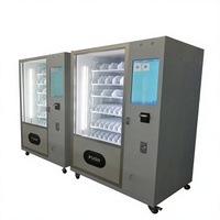 Máquina Expendedora Automática de Bebidas con Pantalla Táctil, Pago con Tarjeta, Dispensador para Oficinas y Vestíbulos