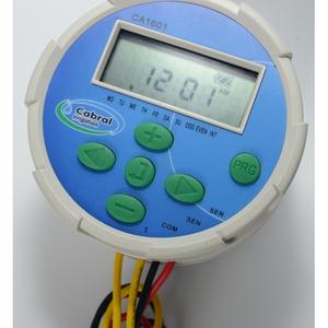 Válvula solenoide de riego automático de 1 pulgada con cierre de CC para jardín, césped y uso exterior, cuerpo de plástico con cables rojos y negros - Product Image 3