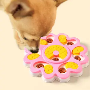 INS Novo Design ABS Plástico Pet Alimentador Snack Leaker Interativo Dog Intelligence Brinquedos Brinquedo Pet Dog Pet Alimentador Dog Puzzle Toy