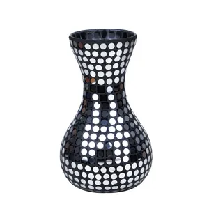 Modern Handmade Decorative Mosaic Glass Flower Vase