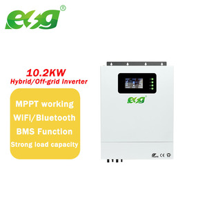 ESG 10kw Système solaire hybride complet hors réseau avec onduleur et batterie au lithium Panneaux solaires de stockage Solution d'<span class=keywords><strong>électricité</strong></span> domestique - Product Image 3