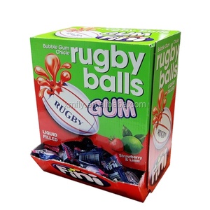 Mittel gefüllter Kaugummi, mit Marmelade gefüllter Fußball form Kaugummi - Product Image 1