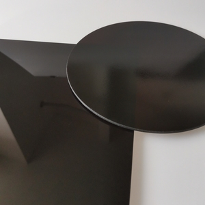Plaque de verre en céramique noire 4mm verre microcristallin résistant à la chaleur utilisé pour les cuisinières à induction - Product Image 3