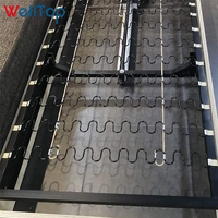 Accesorios para Muebles Sf-001, Rollo de Alambre de Acero para Tapicería Automotriz, Resorte en Zig Zag para Sofá, Resortes Nosag Negros en Zig Zag