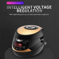 Machine à faire des perles de tapioca automatiques HENGZHI pour bubble tea, intelligente, antiadhésive, en acier inoxydable, 16L, précise