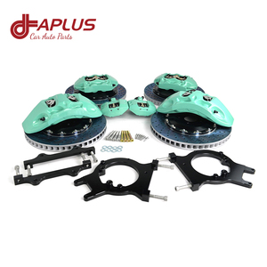 Kit de Frenos Delanteros y Traseros APLUS, Calibradores Verdes, Discos de Freno, Mejora para el Sistema de Frenado del Automóvil - Product Image 1